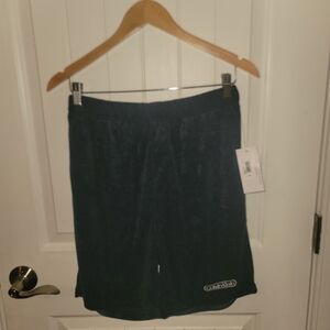 NWT Calvin Klein Polyester Casual Lounge Shorts Navy Blue Small NP261X-410